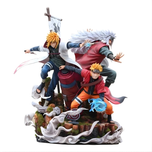Figurine Jiraiya & Minato - Naruto Shippuden
