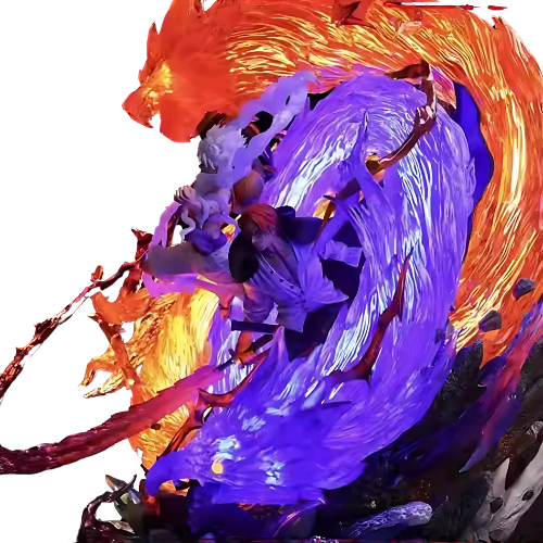 One Piece RED - Figurine Luffy GEAR 5 & Shanks