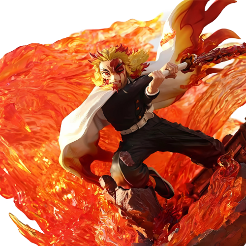 Demon Slayer - Figurine Rengoku Kyoujurou (9ème Forme : Rengoku)